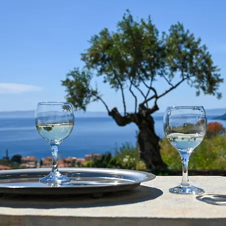 וילה Athina's Stone House In קרדמילי